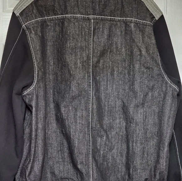 Vintage SEAN JOHN SeditionariesPunk Style Denim Jacket XXL